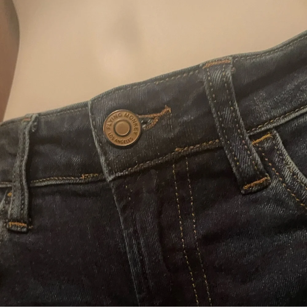 Flying Monkey - Dark Blue Flare Jeans - Picture 2 of 7